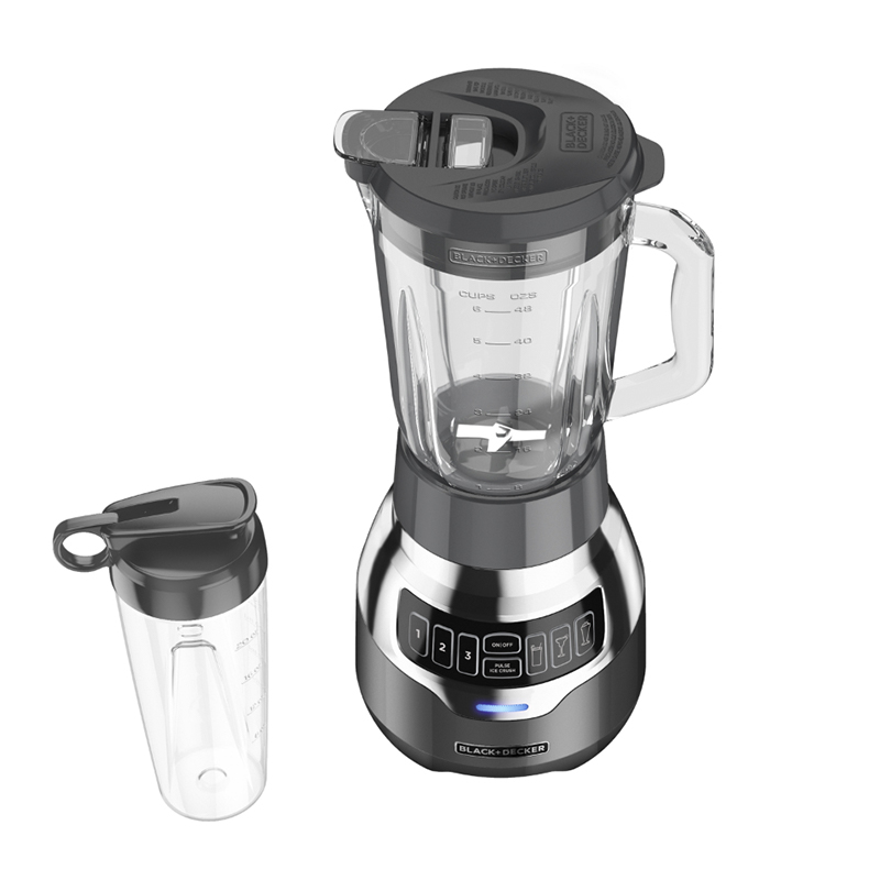 Licuadora Digital 900w Jarra de Vidrio Black+Decker
