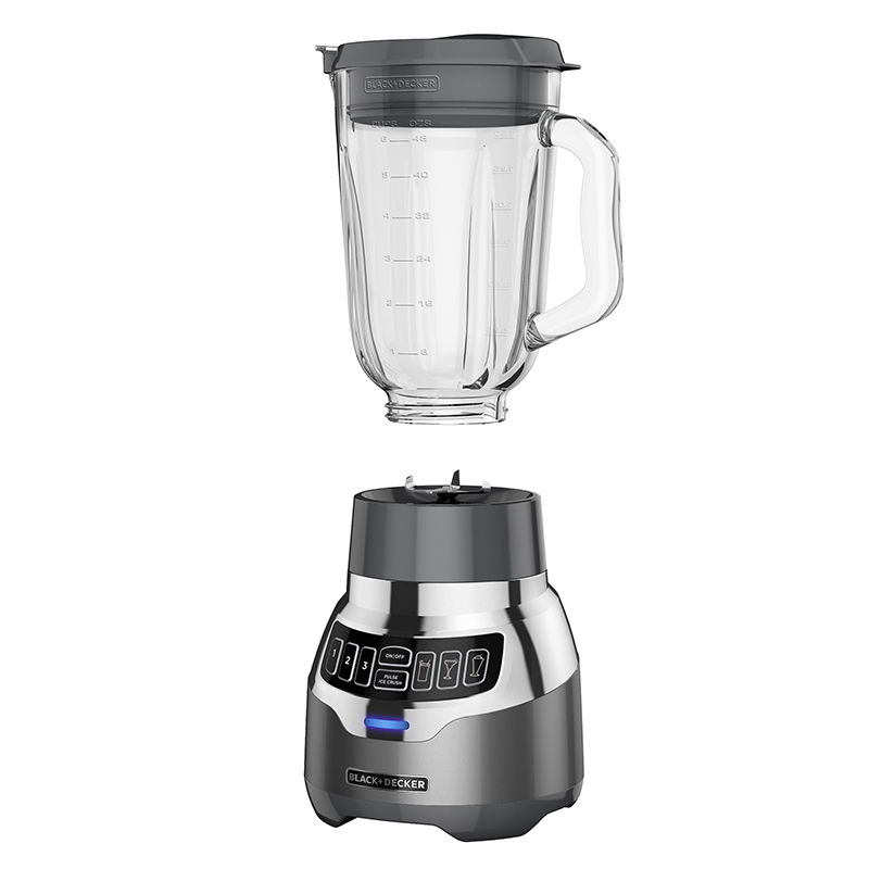 Licuadora Digital 900w Jarra de Vidrio Black+Decker