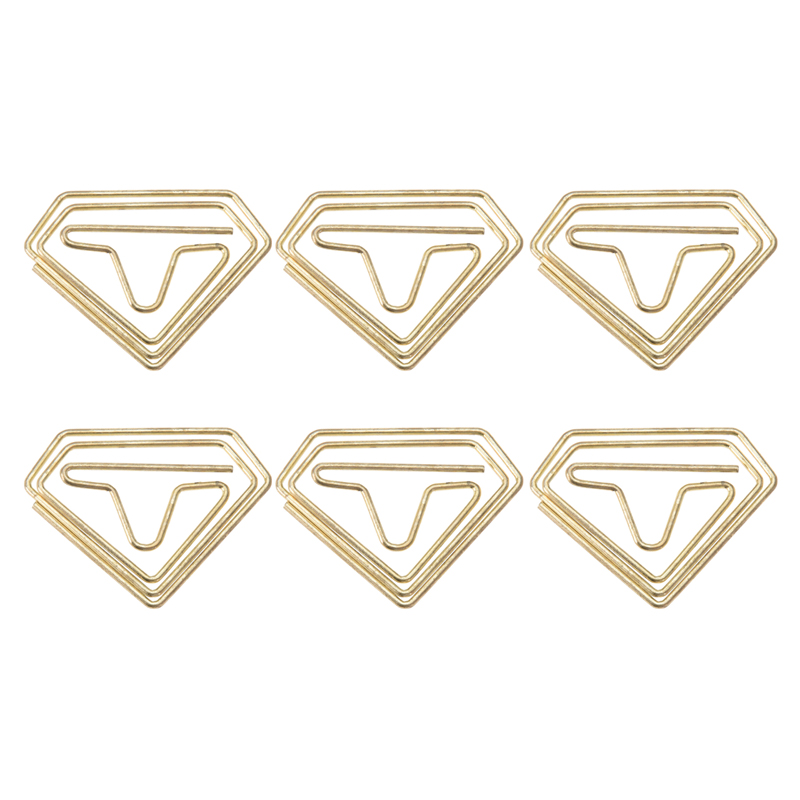 Clips Dorados Habana 6 Piezas