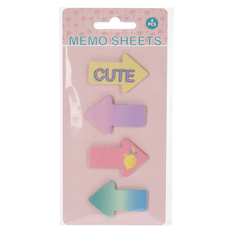 Notas de Papel Cute 4 Unidades