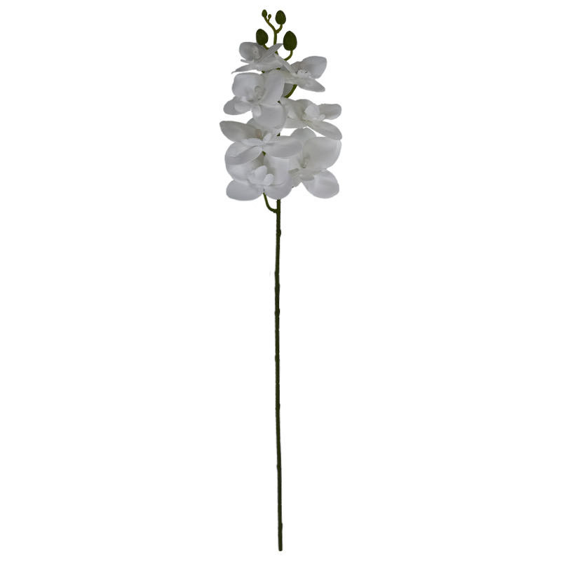 Flor Orquídea Mediana Blanca 60cm