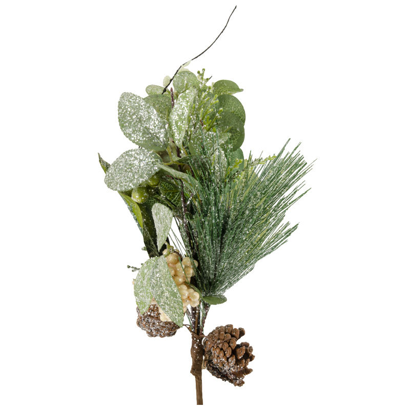 Rama Pick Verde con Piñones 34cm