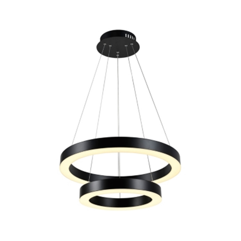 Lámpara Chester 76w Negra Eurolight
