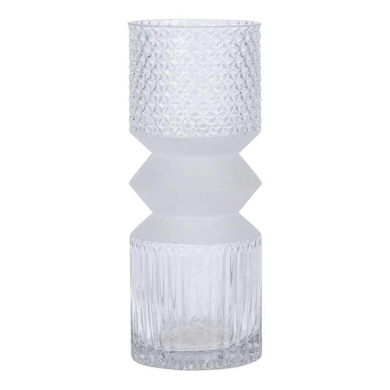 Florero Accord Transparente Glace 25cm