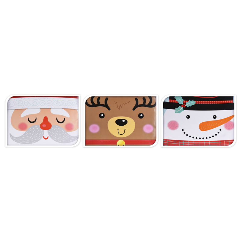 Funda de Navidad Faces 34x48cm