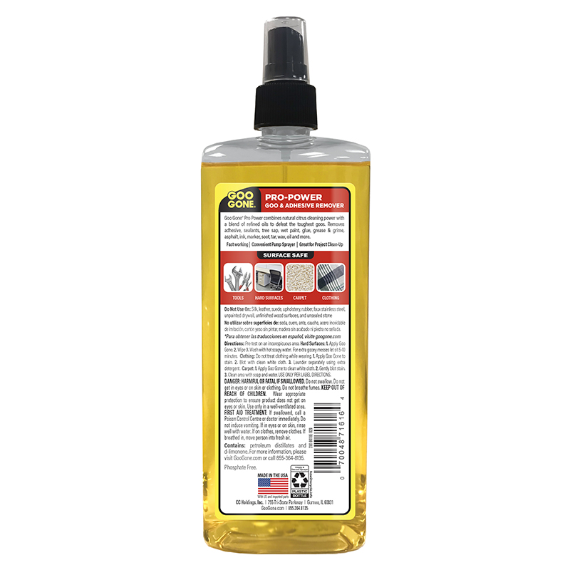 Removedor de Goma Adhesivo Goo Gone 473ml