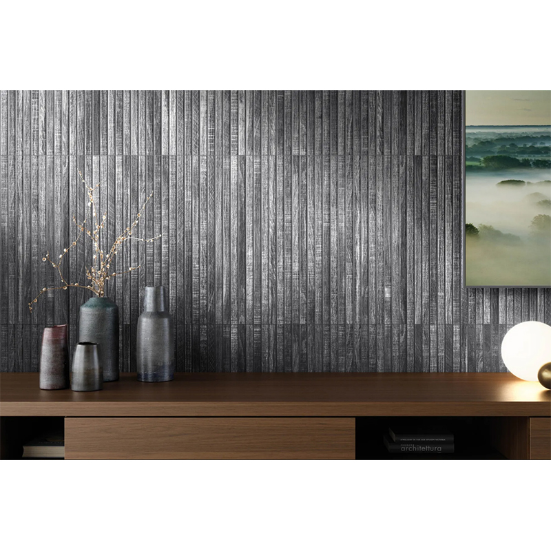 Porcelanato Ribbon Black 60x120cm Hecho en España