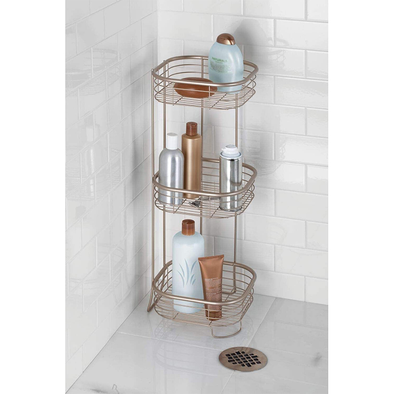 Organizador para Baño Forma 3 Pisos Satín Interdesign