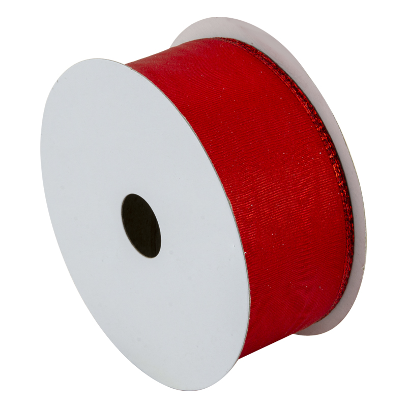 Cinta Navideña  Roja  Decor 1 1/2