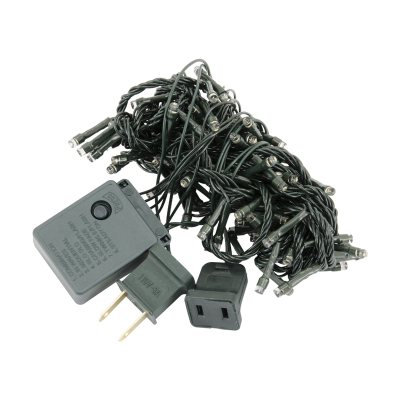 Luces Navideñas Led x 100 Amarillo Christmas Basic