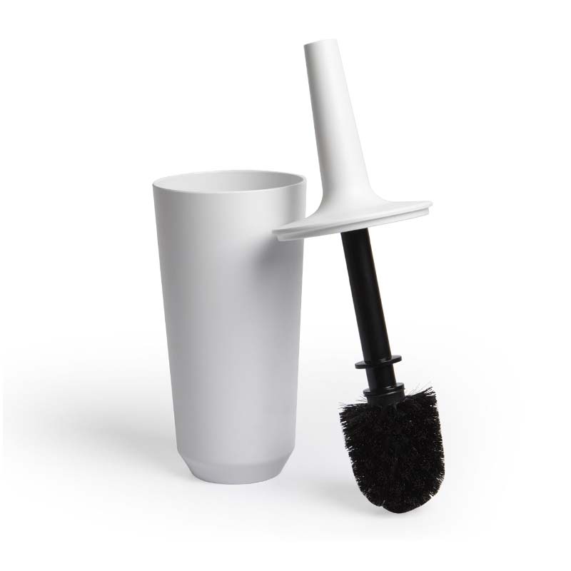 Porta Cepillo para Baño Step Blanco Umbra