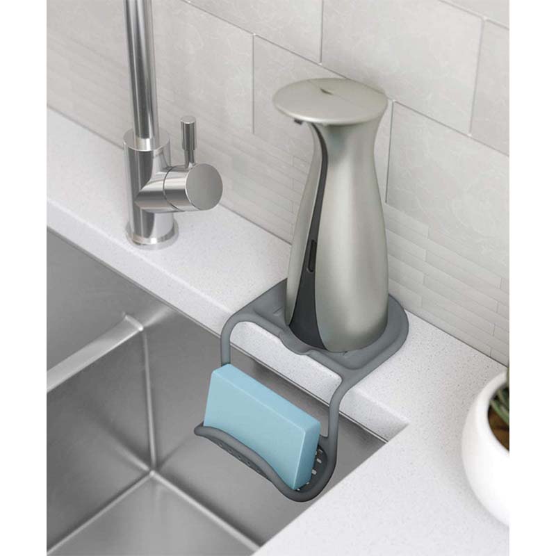 Porta Esponja Sling Flexible Gris Umbra