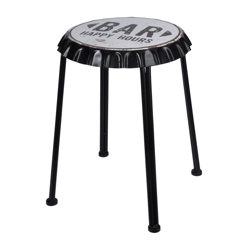 Silla de Metal Diseño de Tapa 34x47cm