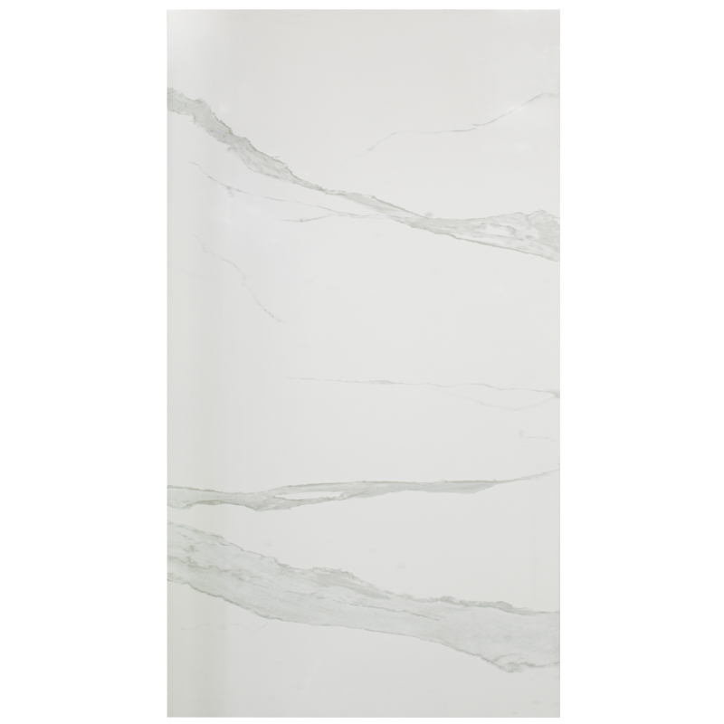 Piedra Sinterizada Carrara Pulido Blanco 120x240cm de 9mm (2.88)