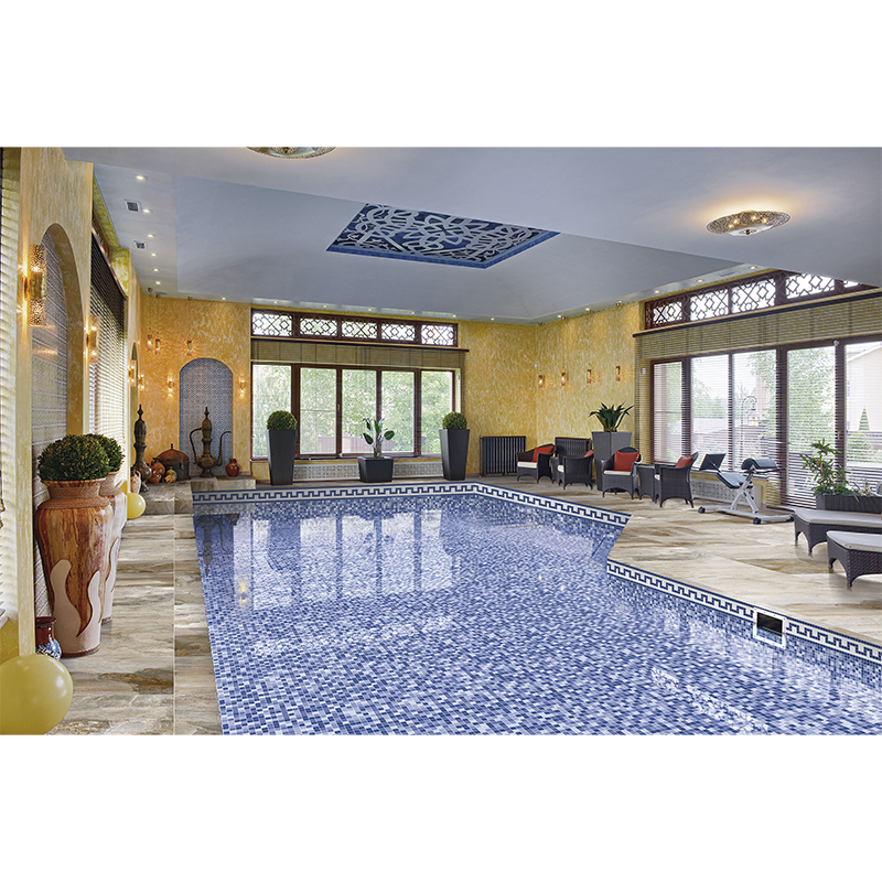 Cerámica Mosaico Aqua Dark 33.3x33.3