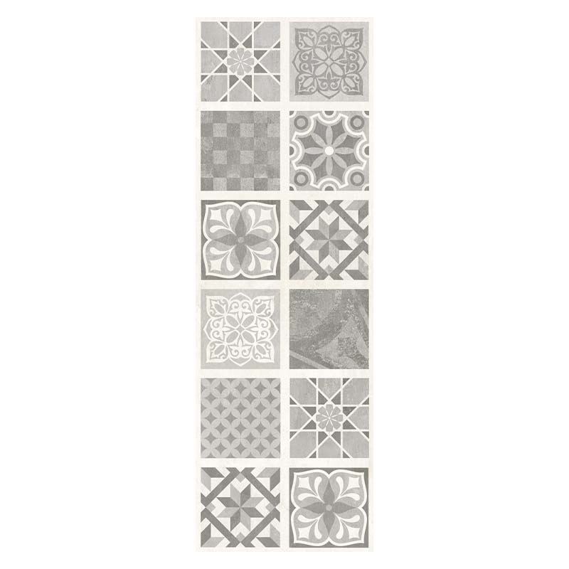 Cerámica Basilea Decor Gris Mate 30x90cm Hecha en España