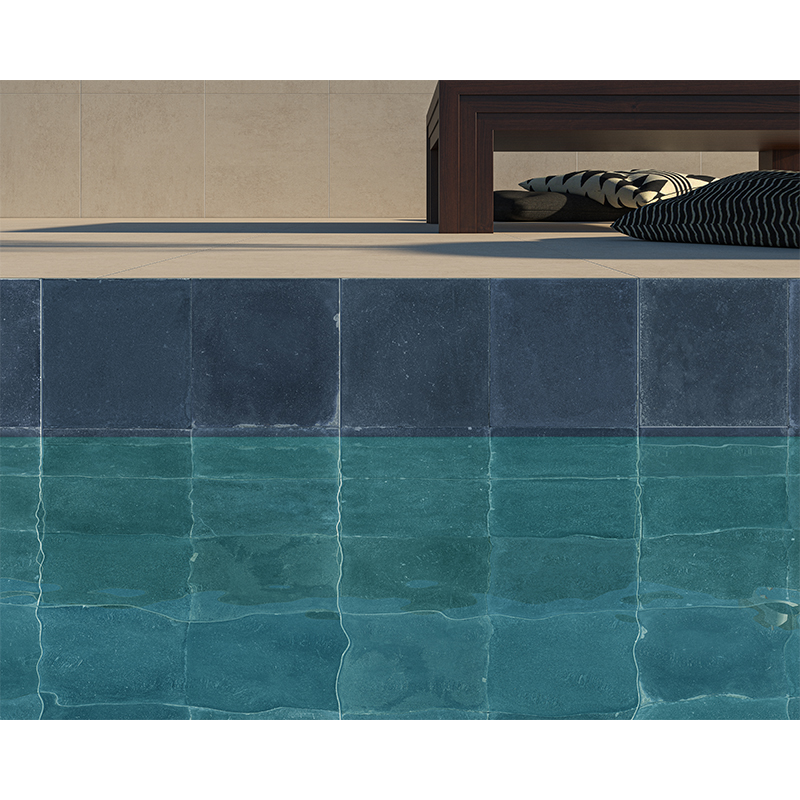 Porcelanato Fiyi Indigo Antideslizante 33.3x33.3cm Hecho en España