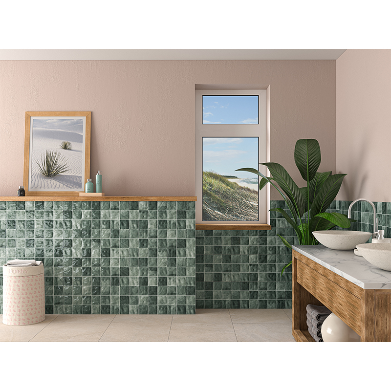 Cerámica Cool Green Piscina 31.6x60cm Hecha en España