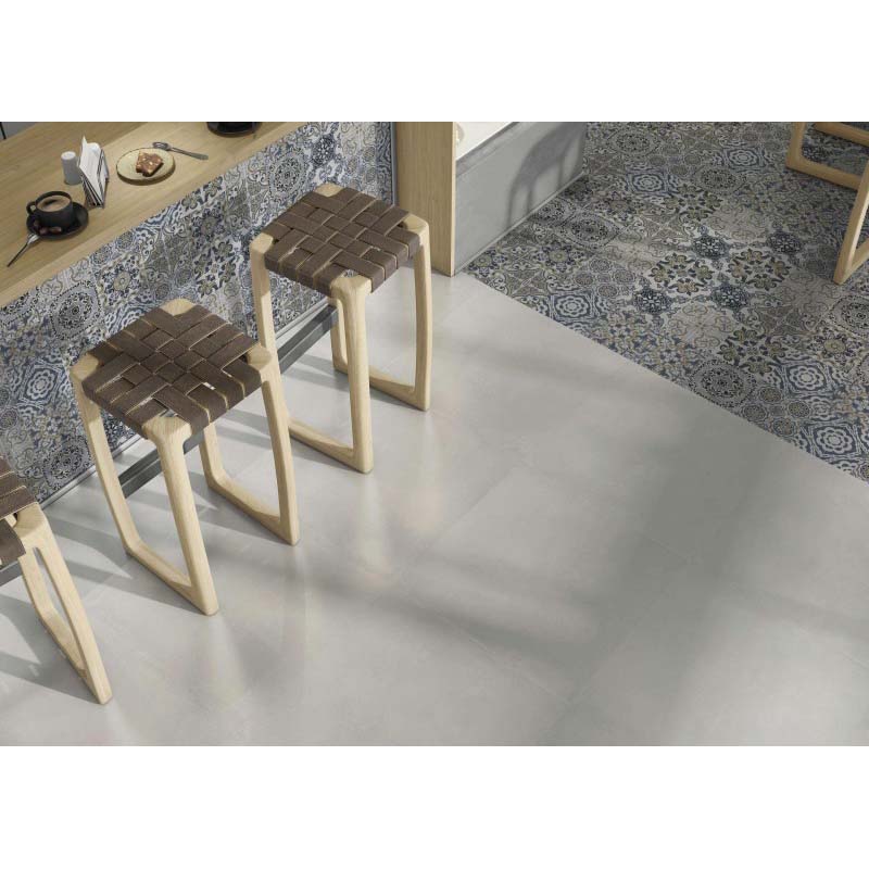 Porcelanato Energy Decor Blanco 60x60cm Hecho en España