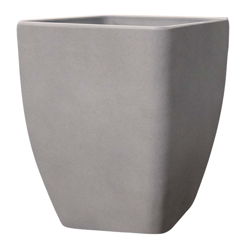 Porta Macetero Gris Mate 35x43cm