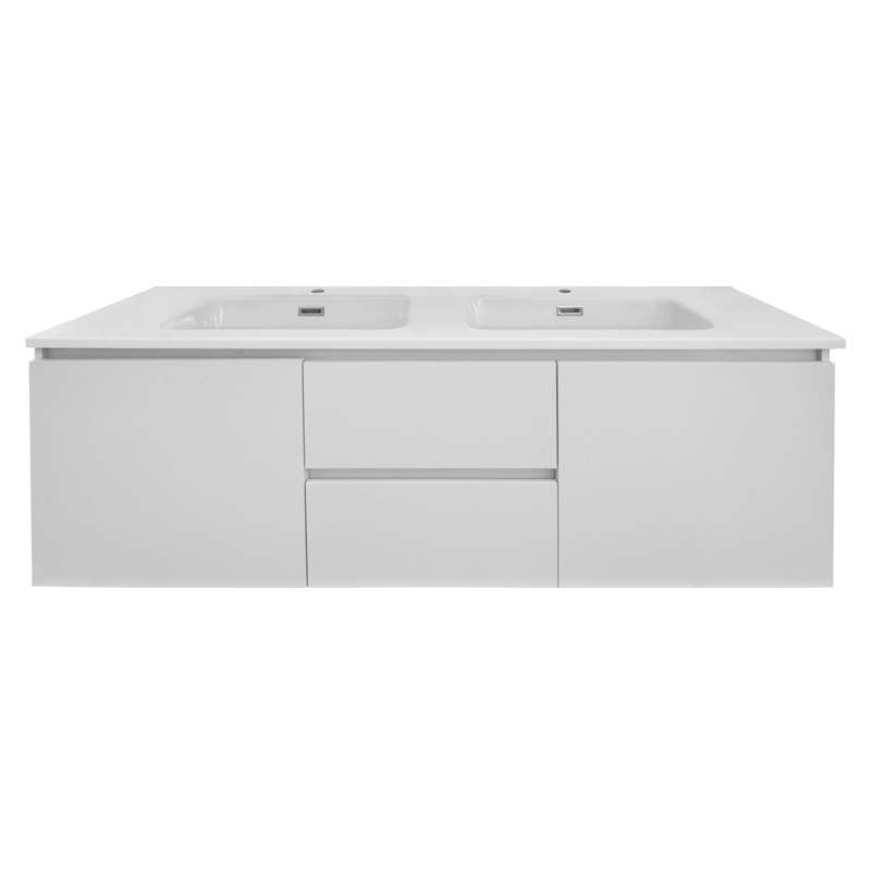 Mueble con Lavamanos Blanco 150x47cm