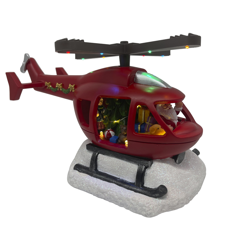 Helicóptero Musical con Movimiento y Luz Led