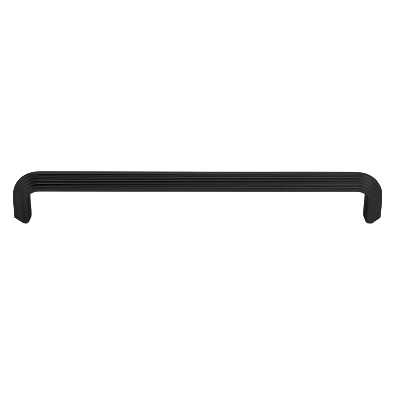 Tiradera Pyram 192mm Negro Mate