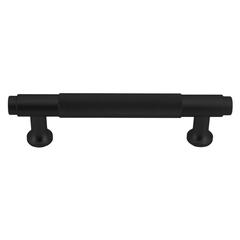 Tiradera Luck 96mm Negro Mate
