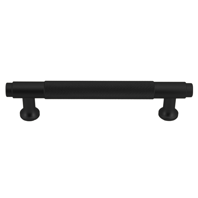 Tiradera Luck 128mm Negro Mate