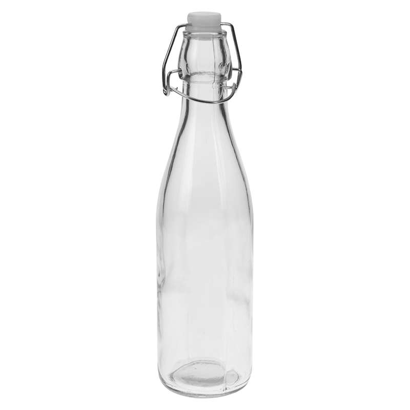 Botella de Vidrio 500ml con Tapa Hermética