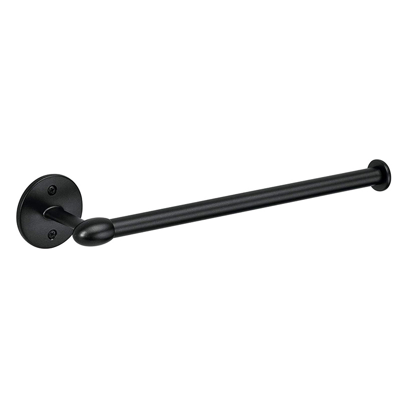 Portarrollo Negro Mate Orbini para Cocina Interdesign