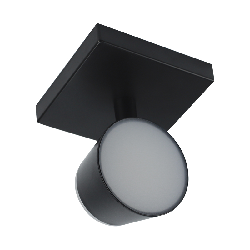 Lámpara Led Móvil Bidireccional Negra 7w