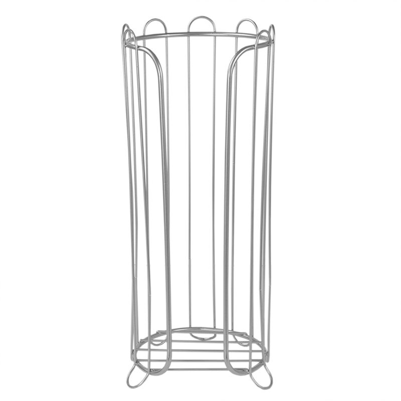 Porta Rollo Gris de Piso Home Basics