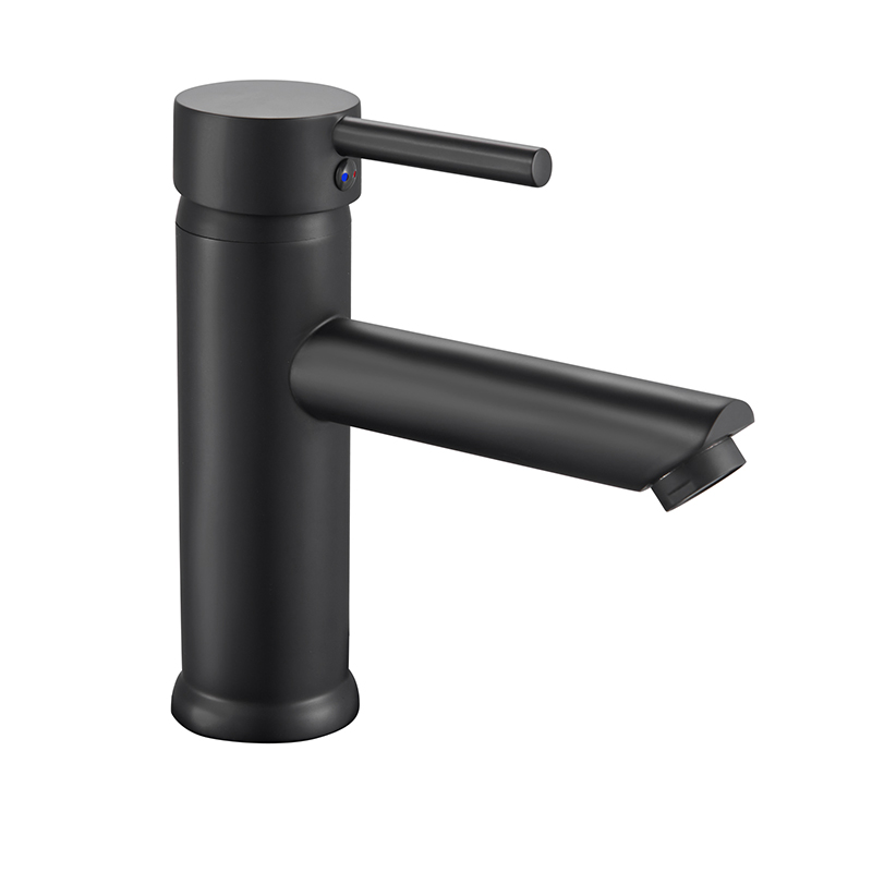 Grifería Mondan para Lavamanos de 17cm  Negro Mate Vitta