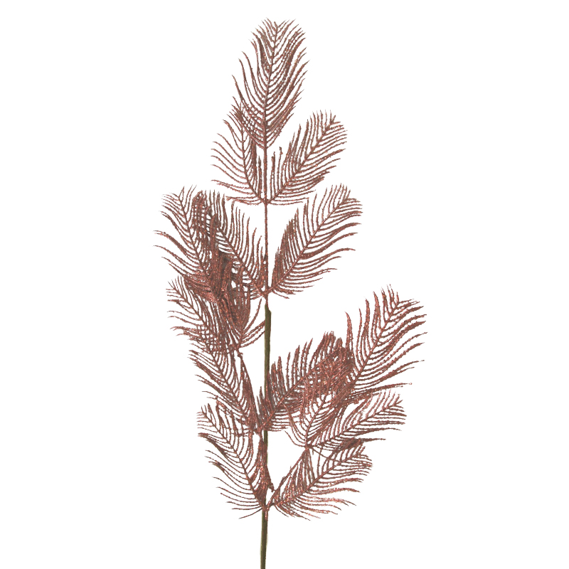 Rama Navideña Spike Cobre 75cm