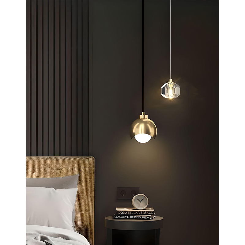 Lámpara de Techo Bologna G9 2x5w Oro Luz Cálida