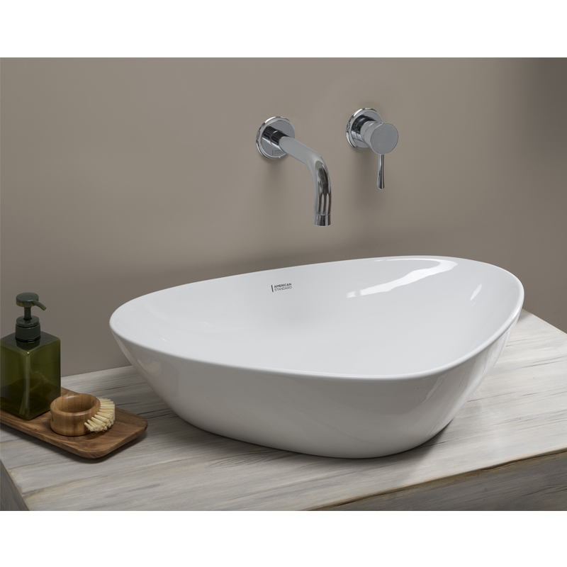 Lavamanos Elemento Blanco Sobre Mesón American Standard