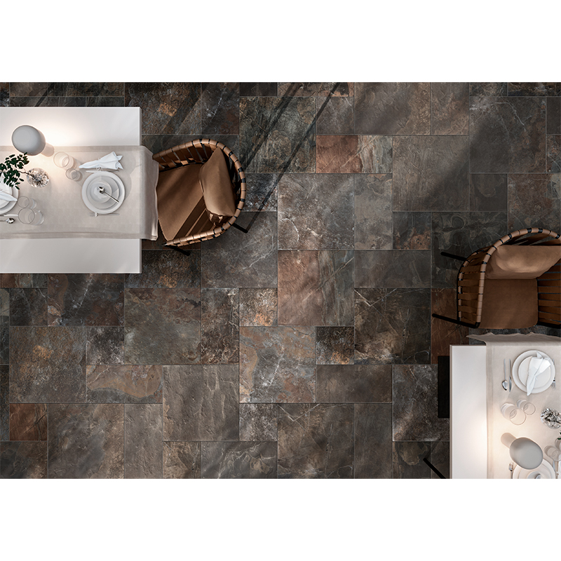 Porcelanato Fossil Antideslizante 25x25cm Hecho en Italia