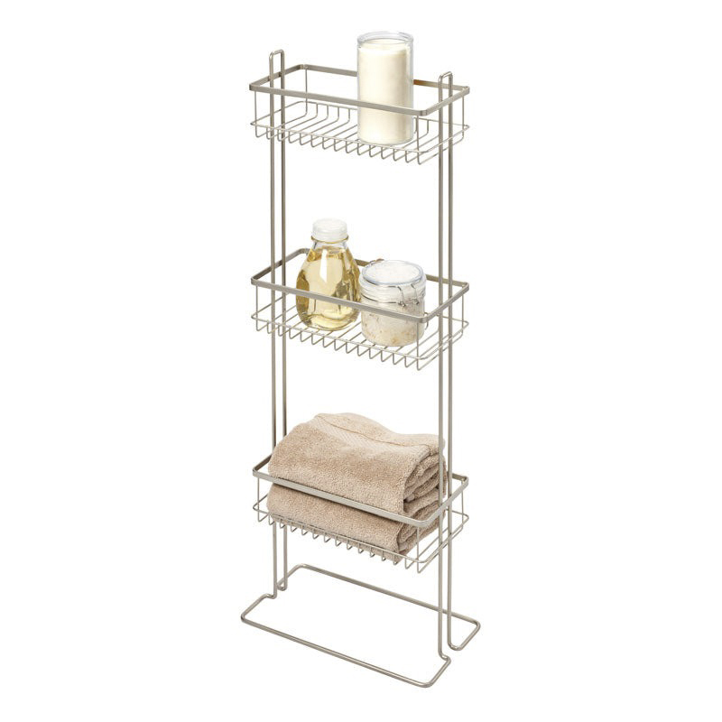 Organizador para Baño Everett 3 Pisos Satín Interdesign