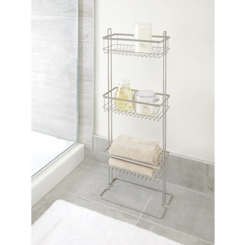 Organizador para Baño Everett 3 Pisos Satín Interdesign