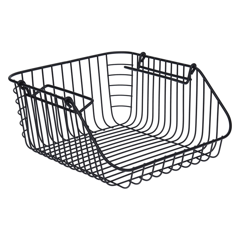 Canasta de Metal Bristro Apilable 30x27x14cm