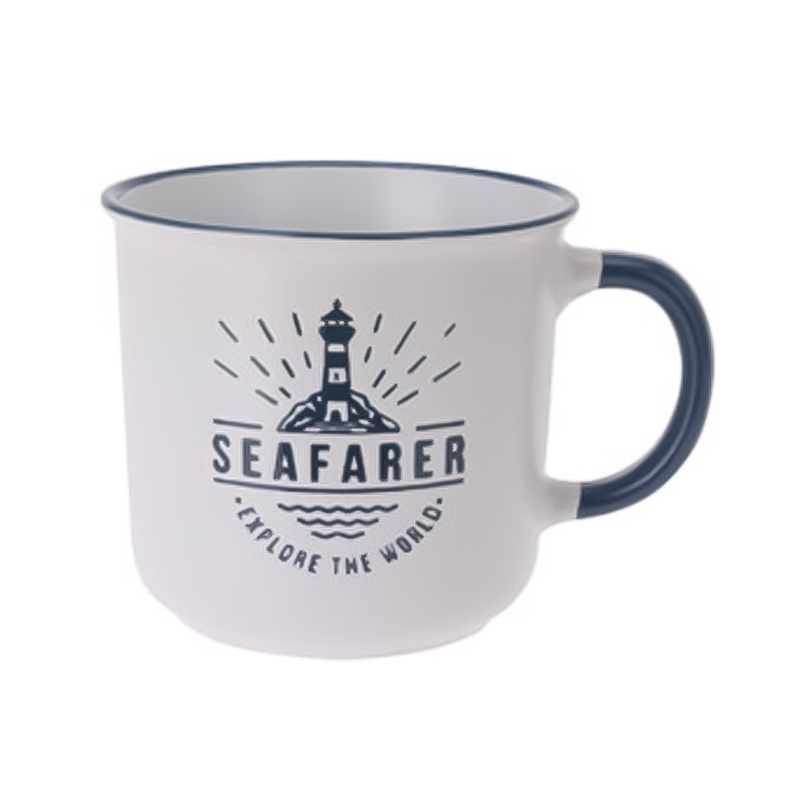 Taza de Cerámica 400ml Diseño Marineros