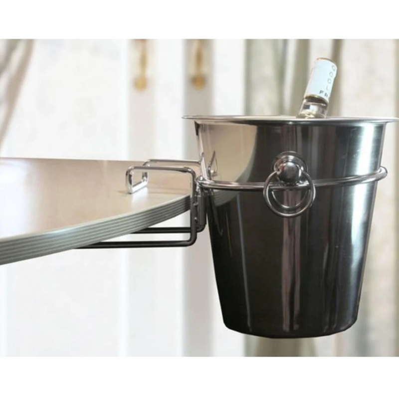 Champagnera con Soporte Inoxidable