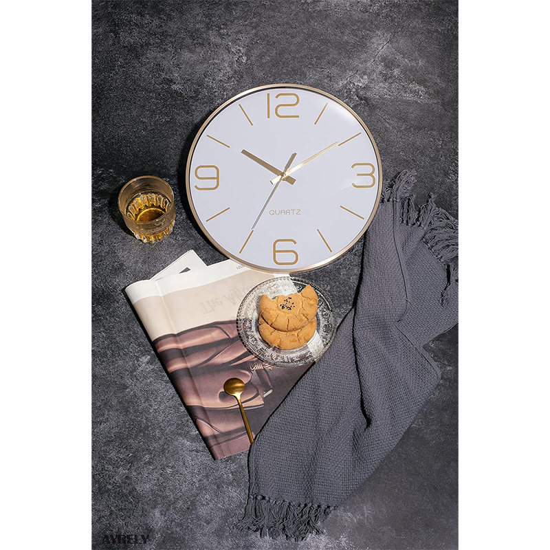 Reloj de Pared Watson 30cm Blanco