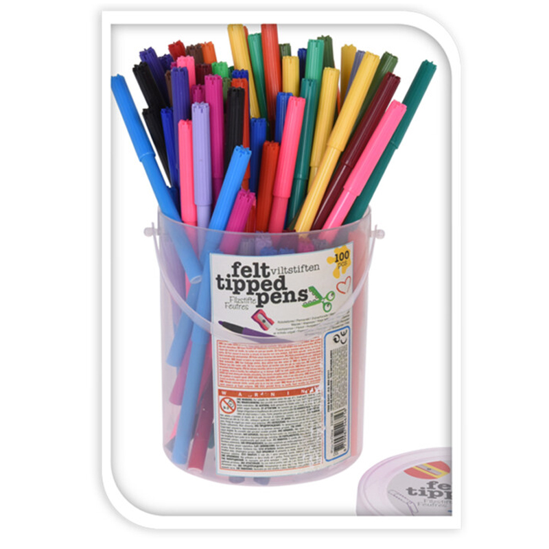 Marcadores de Colores 100 Unidades