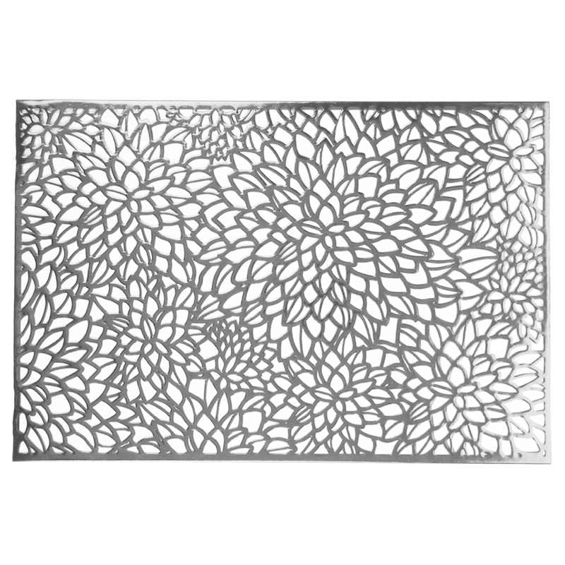 Individual Rimini Troquel 30x45cm Plata