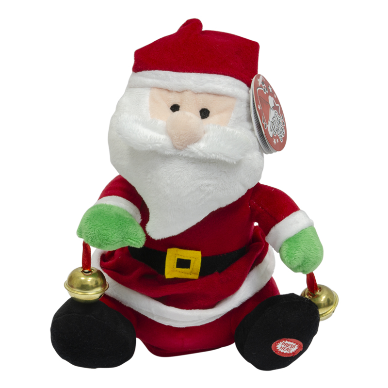 Muñeco Navideño con Movimiento Santa