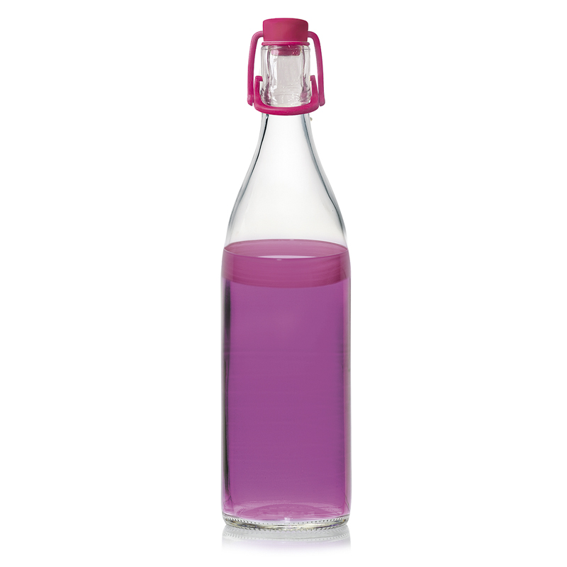 Botella Lory 1 Litro con Tapa Hermética 6 Colores Cerve Italia