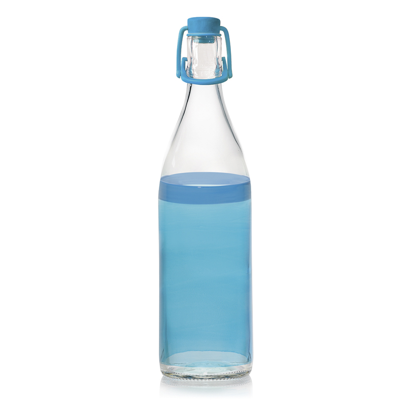 Botella Lory 1 Litro con Tapa Hermética 6 Colores Cerve Italia