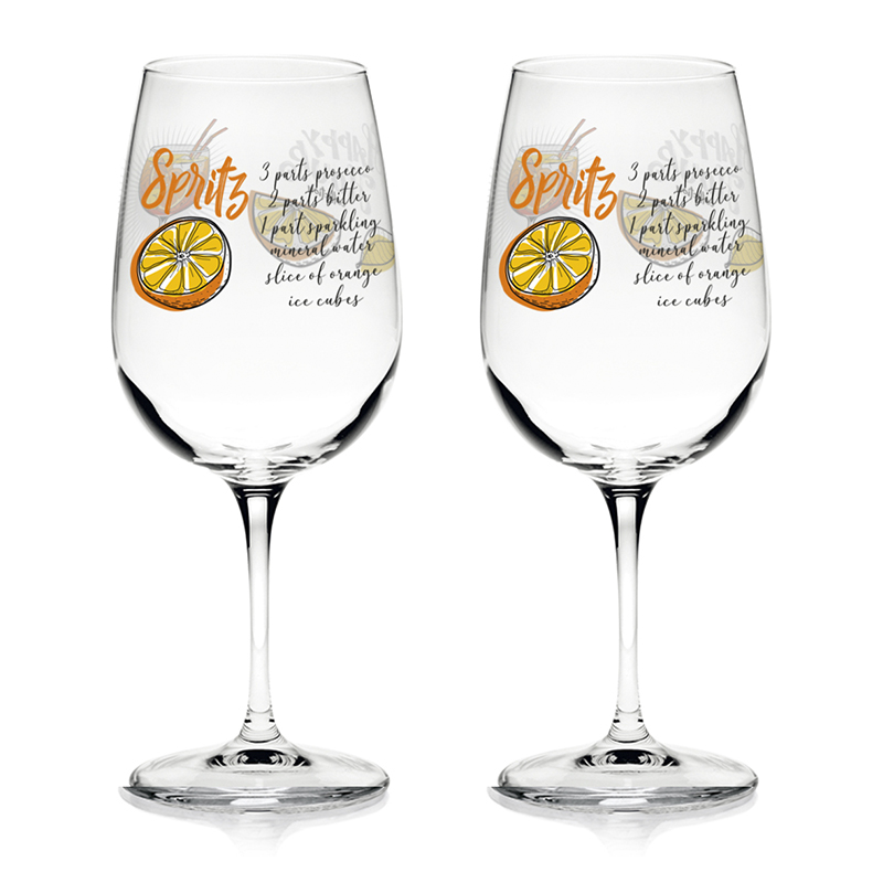 Copa Krizia Spritz 17oz 2 Piezas Cerve Italia